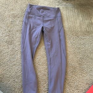 Purple Lululemon Yoga Pants